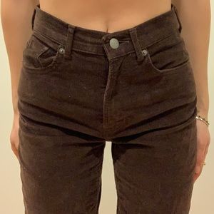 Brown Corduroy Everlane Mom Jeans